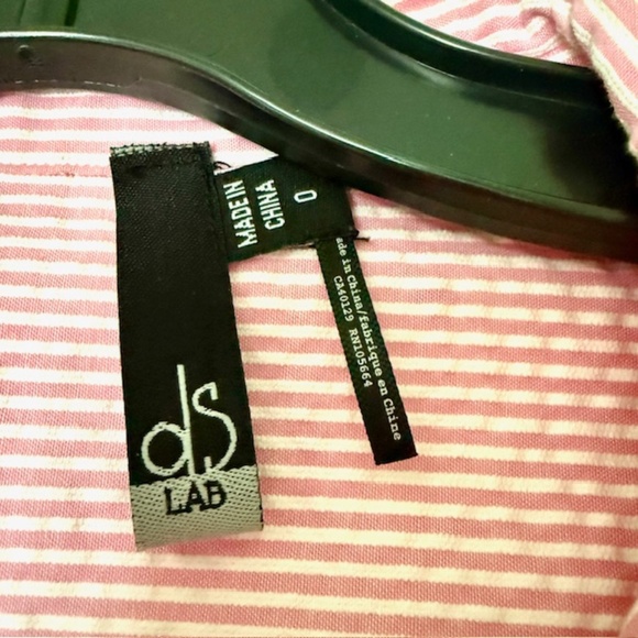 Cotton Pink with white stripes dress - Picture 13 of 14